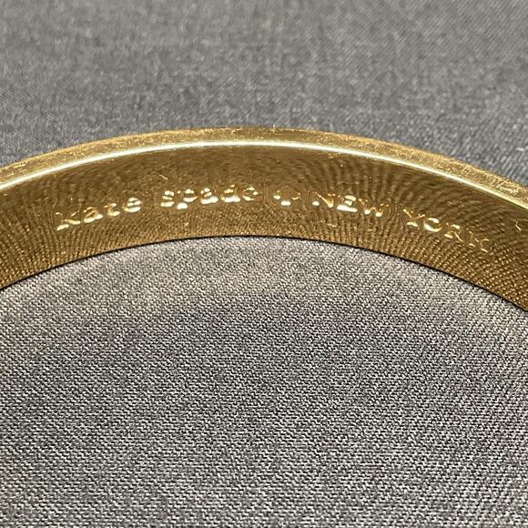 Kate Spade New York Red Enamel Bangle Bracelet - Picture 3 of 5